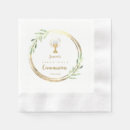 Search for first communion napkins Catholic