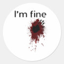 Search for splattered blood stickers Haunted