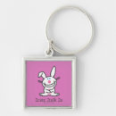 Search for smiling bunny keychains Jim benton