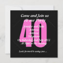 Search for dad birthday invitations Forty