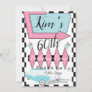 Recherche de des années 1950 anniversaire invitations Fête d'anniversaire