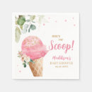 Search for ice cream cone napkins Girl