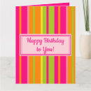 Search for yellow and green birthday cards Orange
