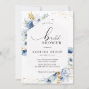 Recherche de gold floral bridal shower invitations Aquarelle fleurie