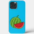 Search for watermelon slice iphone cases Red