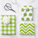 Search for lime green wrapping paper Polka dots