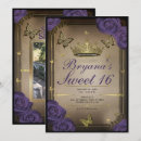 Search for plum butterfly invitations Princess