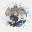 Search for snowflake blue stickers Gold