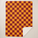 Search for orange gingham blankets Retro
