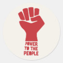 Search for power to the people stickers Political