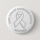 Search for lung cancer buttons November