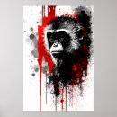 Search for black and white monkey art Zoo