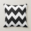 Recherche de zigzag noir et blanc coussins Chic