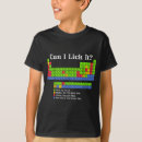 Search for science kids tshirts Can i lick