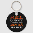 Search for hell keychains Shakespeare quote