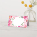 Search for peony place cards Watercolor