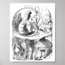 Recherche de alice et la chenille posters Lewis carroll