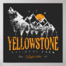 Search for yellowstone national park posters Vintage
