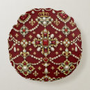 Search for red diamond pillows Pattern