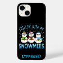 Recherche de noël drôle iphone coques Bonhomme de neige