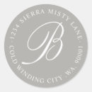 Search for grey address stickers Silver