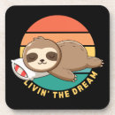 Search for funny sloth coasters Animal