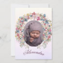 Search for pink floral christening invitations Chic