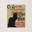 Recherche de art nouveau puzzles Chat noir