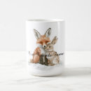 Search for fox and bunny mugs Rabbit