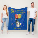 Search for 50th birthday blankets Stylish