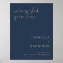 Search for navy and gold wedding posters Modern minimalist