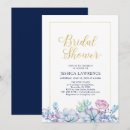 Search for succulent bridal shower invitations Watercolor