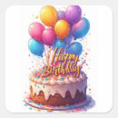 Search for happy birthday balloons stickers Colorful
