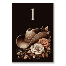 Search for cowgirl table cards Rustic