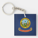 Search for state of idaho keychains Flag