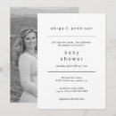 Search for contemporary baby girl shower invitations Simple