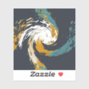 Recherche de ouragan autocollants Blanc