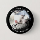 Recherche de chien noir et blanc badges Amoureux de les chiens