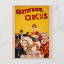 Recherche de clown de cirque posters cartes postales Vintage