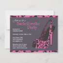 Search for high heel shoes bachelorette party invitations For her