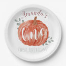 Search for birthday halloween plates Autumn