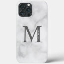 Recherche de marbre gris iphone coques Monogramme