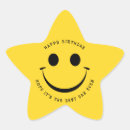 Search for happy stars stickers Gold