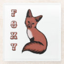 Recherche de renard rouge dessous de verres Renards