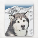 Recherche de malamute tapis souris Chien de traîneau
