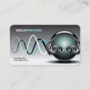Search for beat business cards Disc jockey
