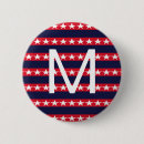 Search for star pattern buttons Red white and blue