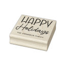 Search for happy holidays rubber stamps Seasons greetings