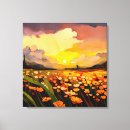 Search for red sunset canvas prints Summer