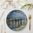 Search for starry night plates Impressionism